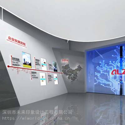 深圳智慧城市展厅-奥乐科技的未来设计