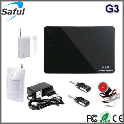 Saful G3 智能红外线店铺家庭家用安防系统无线GSM防盗报警器