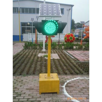 移动式十字路口太阳能交通信号灯 安装方便 ***